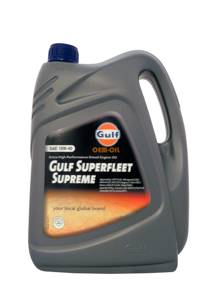 Моторное масло GULF Superfleet Supreme SAE 15w40, 4л